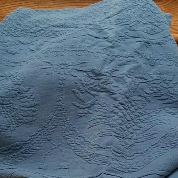 King Charles Blue Coverlet by - Picture 14 of 14